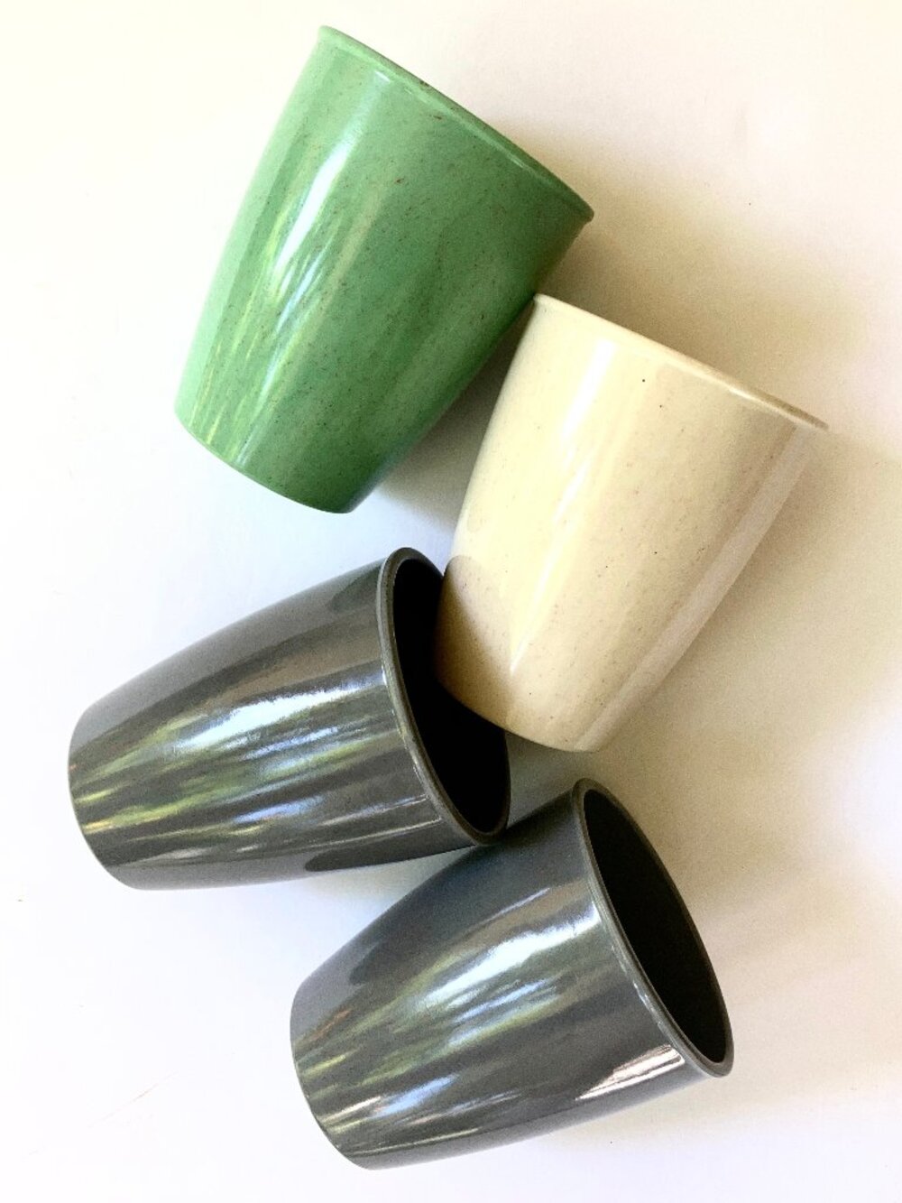 Set of 4 MCM Kenro Melmac Tumblers/Cups